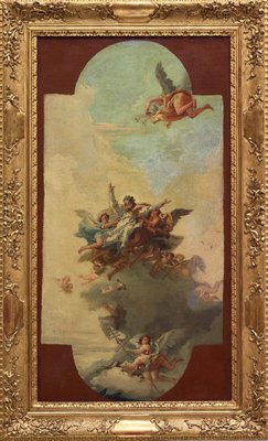 Alternate image of The apotheosis of a pope and martyr by Giovanni Domenico Tiepolo
