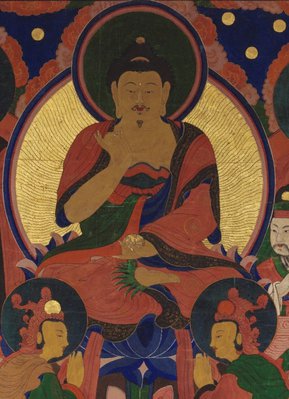 Alternate image of Buddha Amitabha and his pantheon by