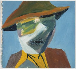 AGNSW collection Sidney Nolan Farmer, Dimboola (1942) 184.2013