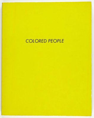 Alternate image of Colored people by Edward Ruscha