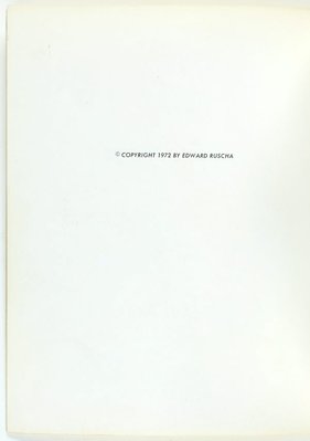 Alternate image of Colored people by Edward Ruscha