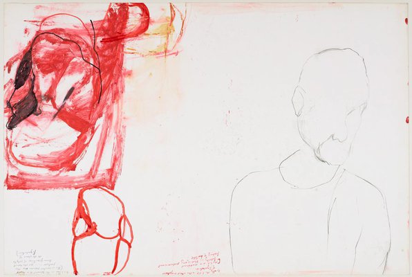 Alternate image of The side I least like by Mike Parr