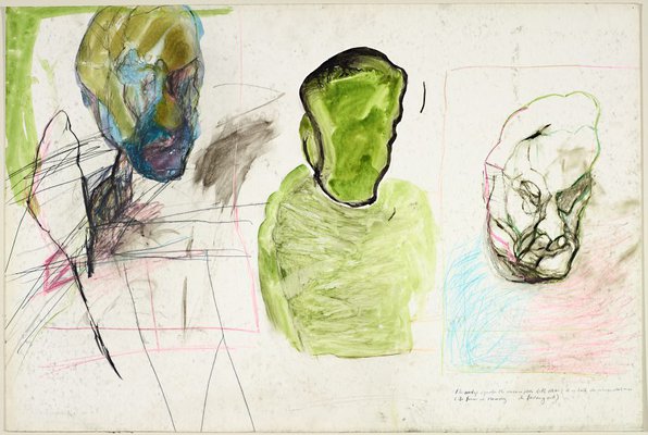 Alternate image of The side I least like by Mike Parr