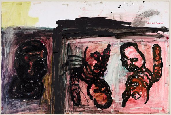 Alternate image of The side I least like by Mike Parr