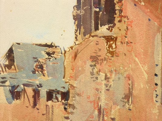 Alternate image of Ruins, Peronne by Arthur Streeton