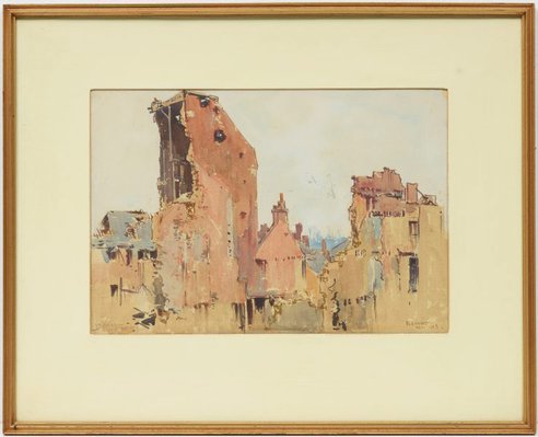 Alternate image of Ruins, Peronne by Arthur Streeton