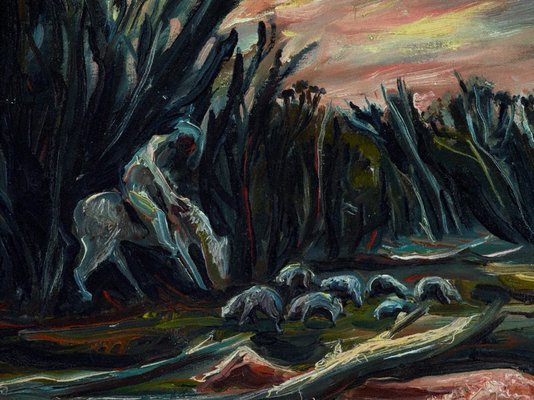 Alternate image of The shepherd by Arthur Boyd