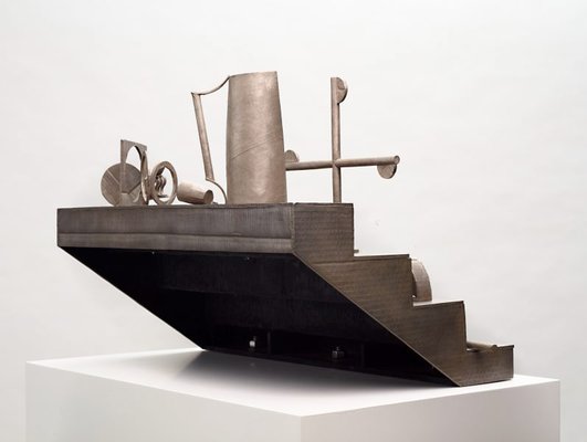 Alternate image of Stair with contents by Ricky Swallow