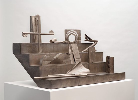 Alternate image of Stair with contents by Ricky Swallow