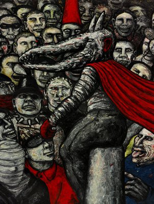 Alternate image of Painting by Peter Booth