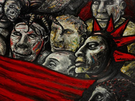 Alternate image of Painting by Peter Booth