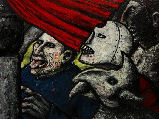 Alternate image of Painting by Peter Booth