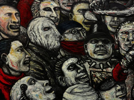 Alternate image of Painting by Peter Booth