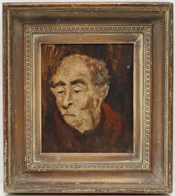 Alternate image of Portrait study for 'The soup kitchen' by Brett Whiteley