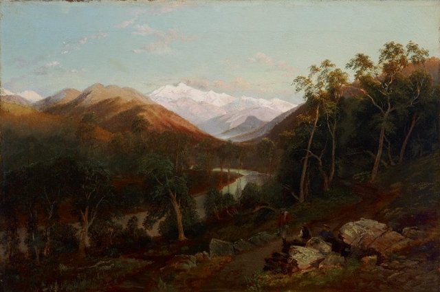 The Ovens Valley, Victoria, (1893) by Nicholas Chevalier