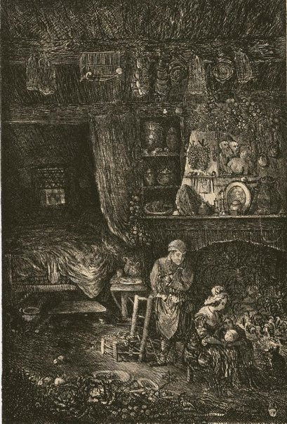 Flemish interior, 1873 by Rodolphe Bresdin :: The Collection :: Art ...