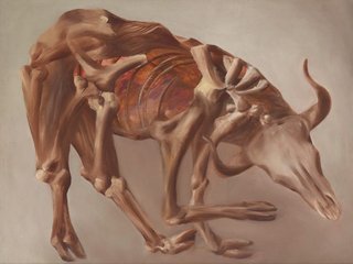 AGNSW collection Sidney Nolan Drought skeleton (1953) 229.2002