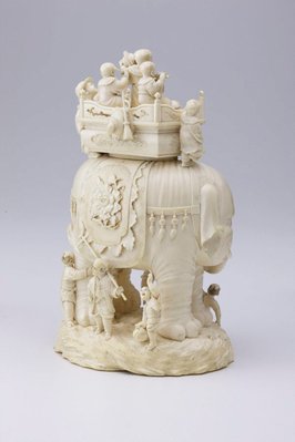 Alternate image of Elephant carrying howdah by