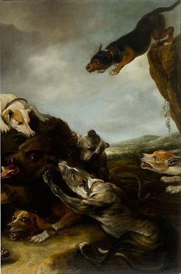 Alternate image of The boar hunt by Frans Snyders