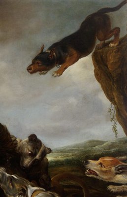 Alternate image of The boar hunt by Frans Snyders