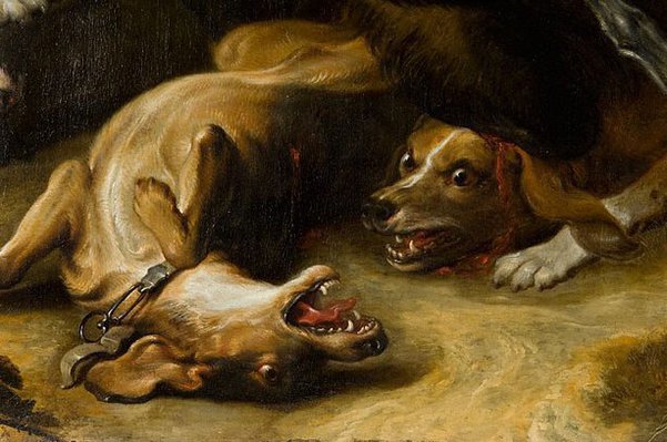 Alternate image of The boar hunt by Frans Snyders