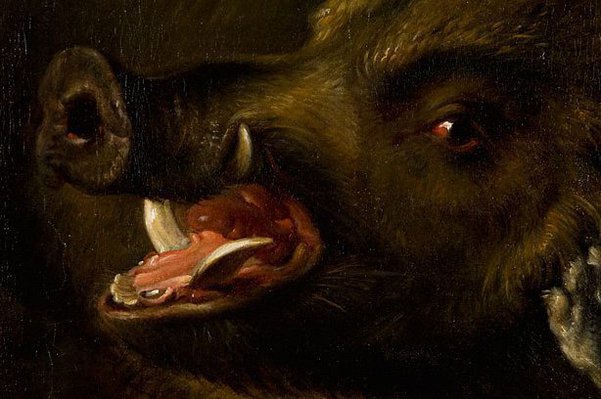 Alternate image of The boar hunt by Frans Snyders