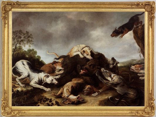 Alternate image of The boar hunt by Frans Snyders