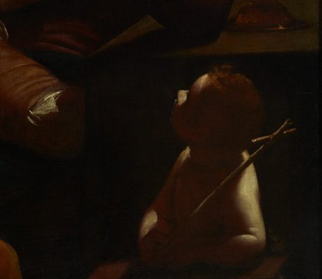 Alternate image of Holy Family with St John the Baptist by Luca Cambiaso