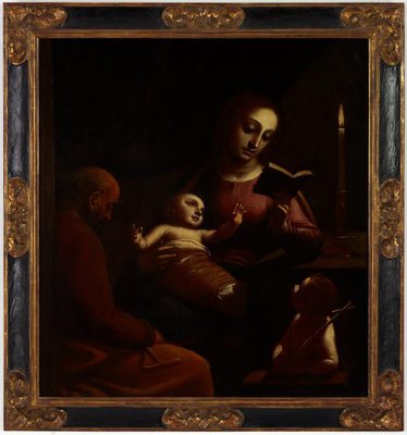 Alternate image of Holy Family with St John the Baptist by Luca Cambiaso