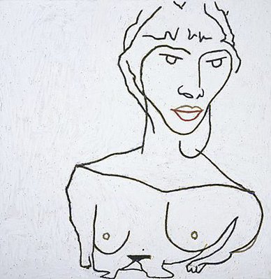 Alternate image of The three; head, the dog is facing west, big Julie by Bill Brown