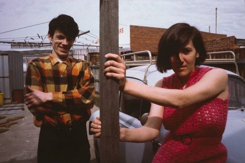 Portrait of Maria Kozic and Philip Brophy II, (1981) by Robert Rooney ...