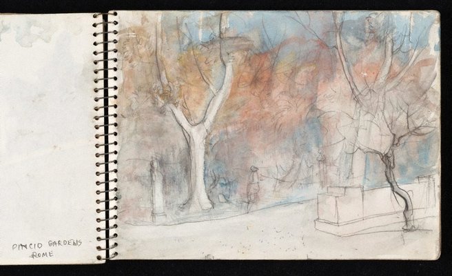 Alternate image of Sketchbook no. 5: Europe and Australia 1954-1960 by Lloyd Rees