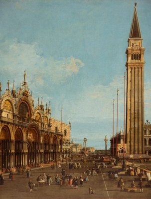 Alternate image of The Piazza San Marco, Venice by Canaletto