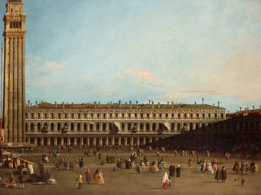 Alternate image of The Piazza San Marco, Venice by Canaletto