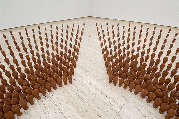 Alternate image of Field for the Art Gallery of New South Wales by Sir Antony Gormley