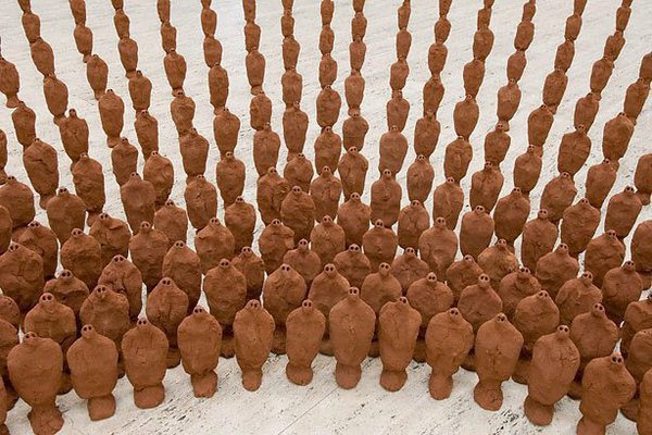 Alternate image of Field for the Art Gallery of New South Wales by Sir Antony Gormley