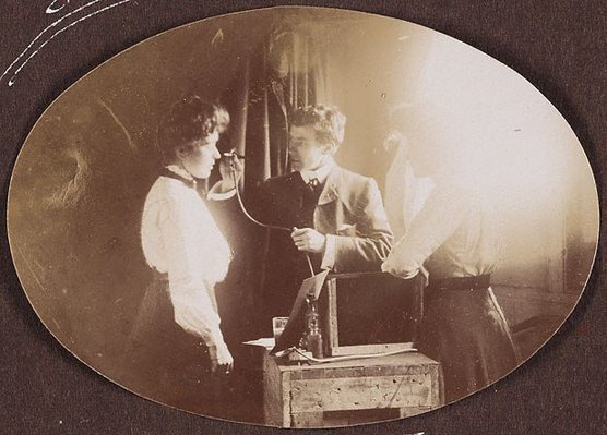 Alternate image of Now and Then (Freeman's Studio) by Harold Cazneaux