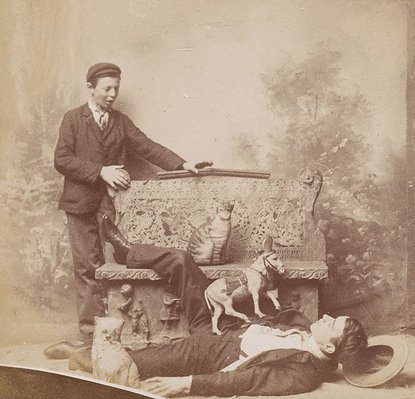 Alternate image of Now and Then (Freeman's Studio) by Harold Cazneaux