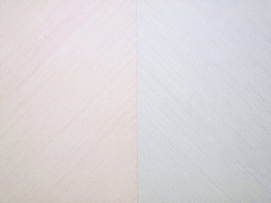 Alternate image of Wall drawing #337: Two part drawing. The wall is divided vertically into two parts. Each part is divided horizontally and vertically into four equal parts. 1st part: Lines in four directions, one direction in each quarter. 2nd part: Lines in four directions, superimposed progressively. by Sol LeWitt