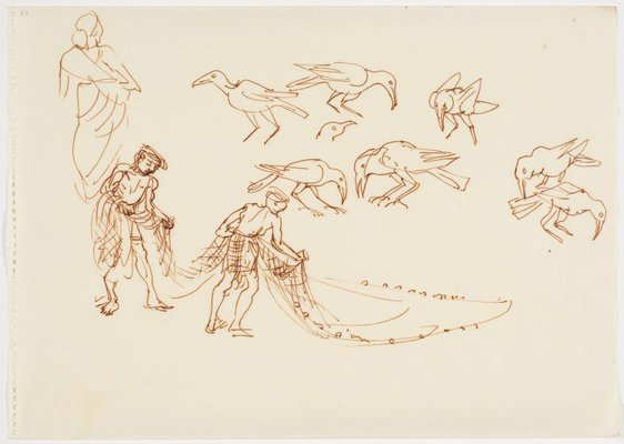 Alternate image of Sketchbook, Sri Lanka by Donald Friend