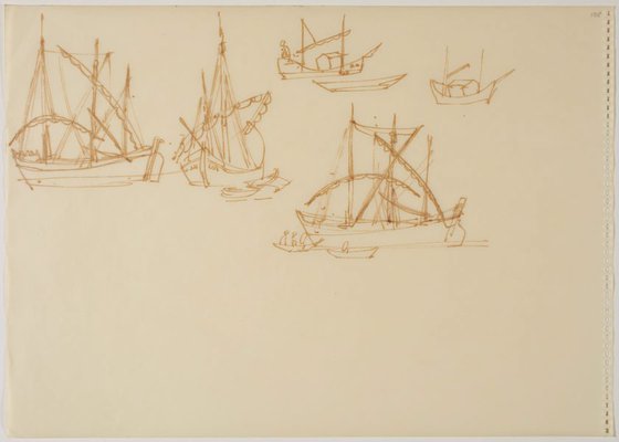 Alternate image of Sketchbook, Sri Lanka by Donald Friend