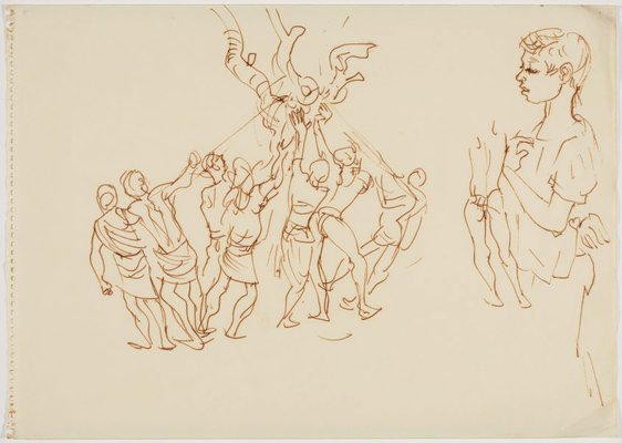 Alternate image of Sketchbook, Sri Lanka by Donald Friend