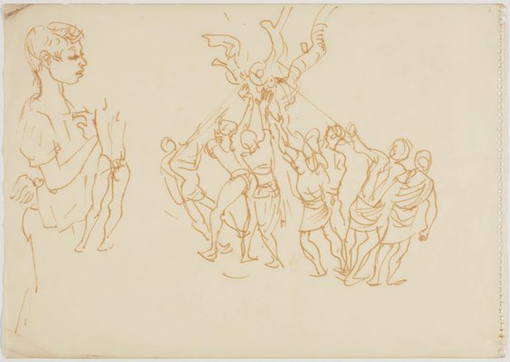Alternate image of Sketchbook, Sri Lanka by Donald Friend