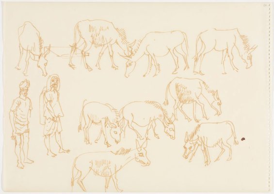 Alternate image of Sketchbook, Sri Lanka by Donald Friend