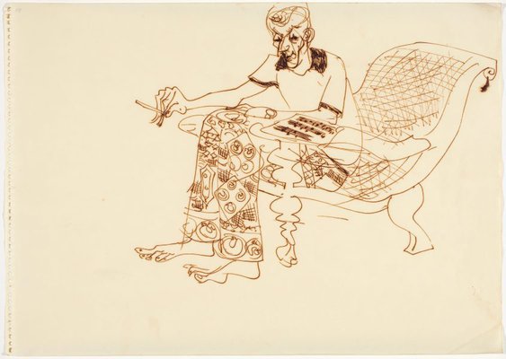 Alternate image of Sketchbook, Sri Lanka by Donald Friend
