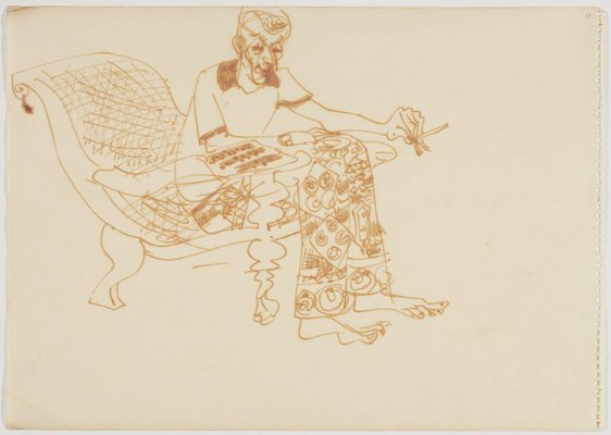 Alternate image of Sketchbook, Sri Lanka by Donald Friend