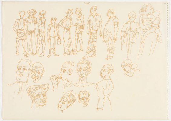 Alternate image of Sketchbook, Sri Lanka by Donald Friend