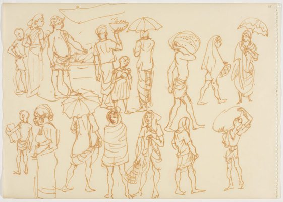 Alternate image of Sketchbook, Sri Lanka by Donald Friend