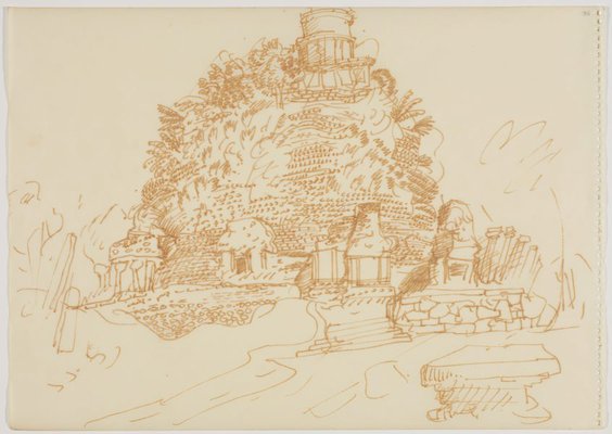 Alternate image of Sketchbook, Sri Lanka by Donald Friend