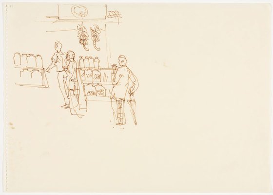 Alternate image of Sketchbook, Sri Lanka by Donald Friend